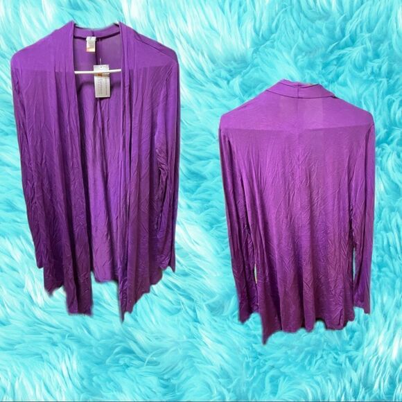 Amazon Purple Cardigan  - Picture 1 of 2